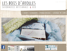 Tablet Screenshot of lesboisdarolles.com
